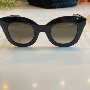 Celine Marta navy sunglasses like new